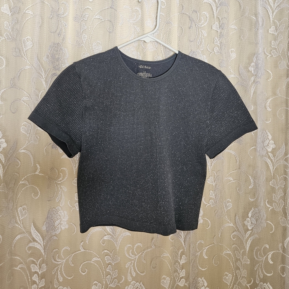 Women's Wild Fable Short Sleeve Waffle Knit Top